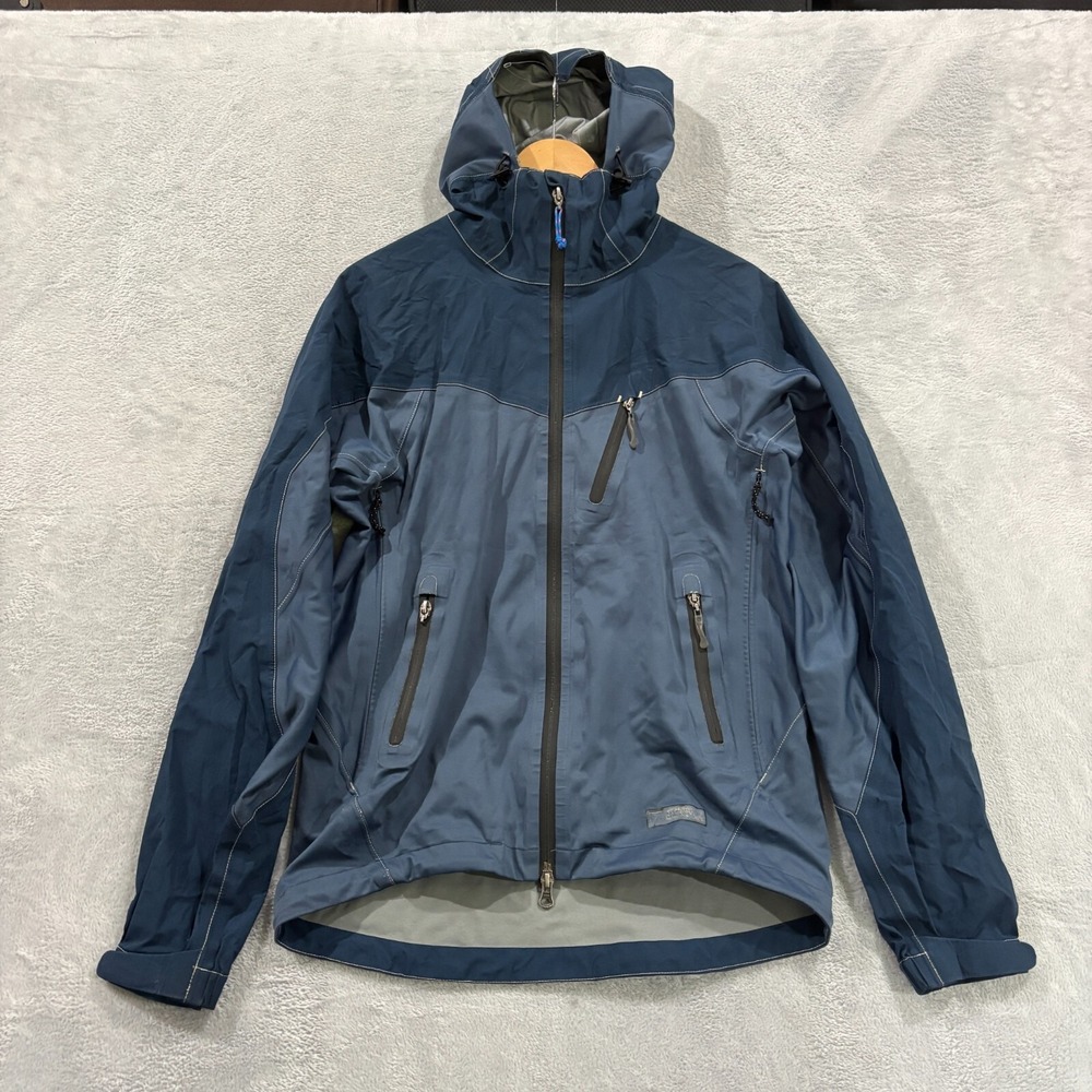 REI Co-Op Rain Jacket Mens Small Nylon Full Zip Outdoors Rain Coat